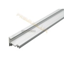 Zestaw promocyjny 50 x Profil aluminiowy Corner 2m kątowy narożny kątowy narożny srebrny anodowany hurtownia led Premium Lux