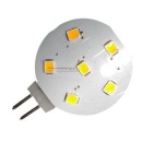 Żarówka G4 6 led smd 2835 12V DC 1W zimna biała