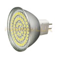 Żarówka MR16 60 led smd 3528 ciepła biała 12V DC 3W hurtownia led Premium Lux