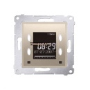 Simon54 D75815.01/44 Zegar elektroniczny Simon54 D hurtownia led Premium Lux