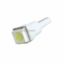 Żarówka samochodowa T10 1 smd led 0,5W biała zimna hurtownia led Premium Lux