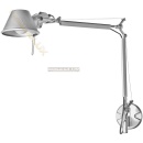 Lampa oprawa kinkiet OLIVIA fI150*250+250*750mm 1xE27 szara hurtownia led Premium Lux