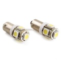 Żarówka samochodowa T4W BA9S 5 led smd 5050 1,5W biała zimna CANBUS hurtownia led Premium Lux