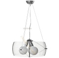 Lampa oprawa wisząca LIDIA fI500*H1500mm 3xE27 G125 TRA Szkło + metal hurtownia led Premium Lux